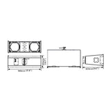 Beta 3® TLA-121 600W 2 x 12" 2-Way Passive Line Array Loudspeakers