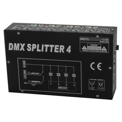 DMX Cables & Accessories - 4-Way DMX Splitter