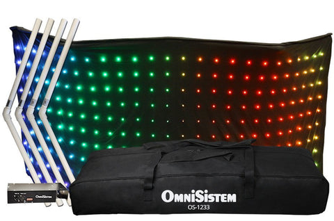 LED Curtains - OS-1235 DJ Facade