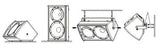 Passive Loudspeakers - Beta 3® ES206 80W 6" 2-Way Full Range Passive Loudspeaker