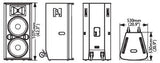 Passive Loudspeakers - Beta 3® MU215 600W Dual 15" Full Range Passive Loudspeaker