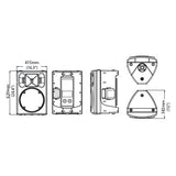Passive Loudspeakers - Beta 3® U12 300W 12" 2-Way Full Range Passive Loudspeaker