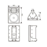 Passive Loudspeakers - Beta 3® U15 300W 15" 2-Way Full Range Passive Loudspeaker