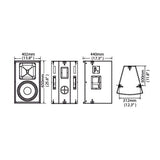 Passive Loudspeakers - Beta 3® X12i 300W 12" 2-Way Full Range Passive Loudspeaker