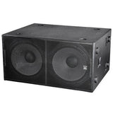 Passive Subwoofers - Beta 3® EJ218 1000W 2 X 18" Passive Subwoofer