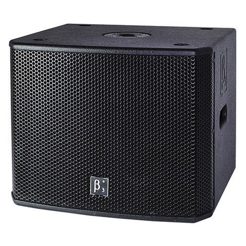 Powered Subwoofers - Beta 3® MU12Ba 300W 12" Powered Subwoofer