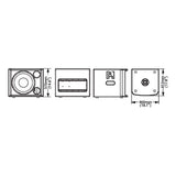 Powered Subwoofers - Beta 3® MU12Ba 300W 12" Powered Subwoofer