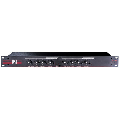 Processing - Beta 3® C223+ 1U 2/3-Way Powered Crossover