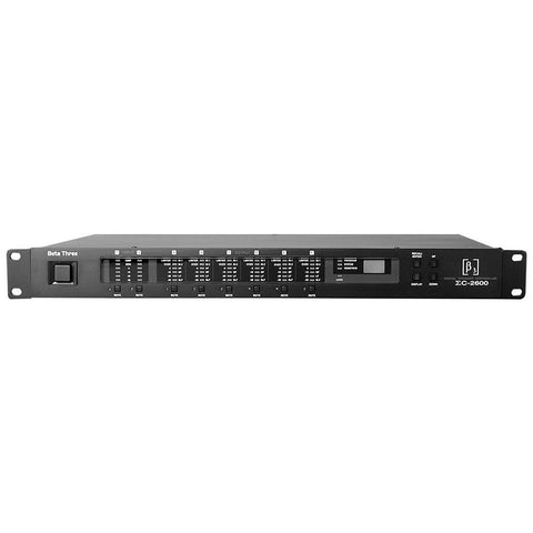 Processing - BETA 3® EC-2600 1U Digital Speaker Conroller