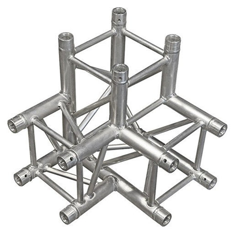 Truss Segments & Corners - 3-Way 3-Axis Square Truss Corner