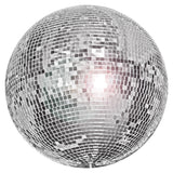 Real Glass Mirror Ball 20 to 72 Inches (Also in Gold, Rose Gold, Black)