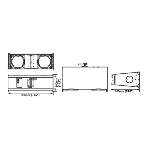Beta 3® TLA-101 470W 2 x 10