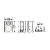 Passive Loudspeakers - Beta 3® U6 80W 6" 2-Way Full Range Passive Loudspeaker
