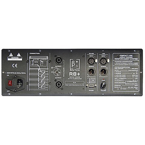Beta 3® R4/R8 600W Powered Line Array Loudspeakers and Subwoofer ...